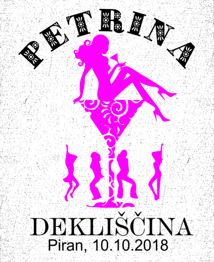 DEKLIŠČINA - MAJICA ZA DEKLIŠČINO