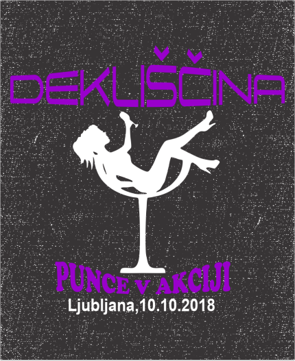 PUNCE V AKCIJI - MAJICA ZA DEKLIŠČINO