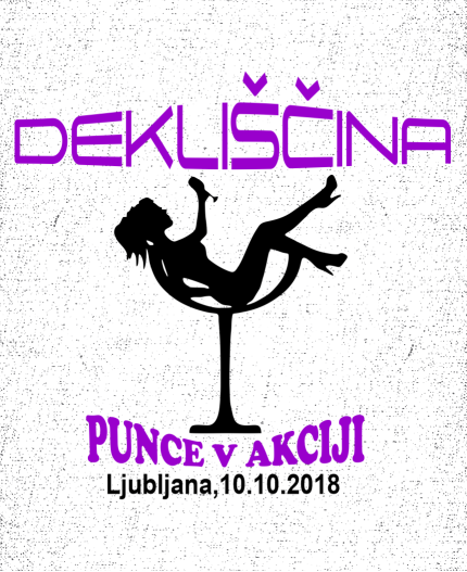 PUNCE V AKCIJI - MAJICA ZA DEKLIŠČINO