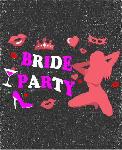 BRIDE PARTY - MAJICA ZA DEKLIŠČINO