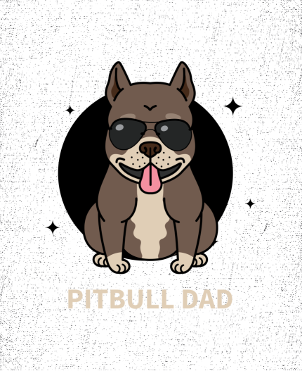 MAJICA ZA LJUBITELJE PSOV - PITBULL DAD