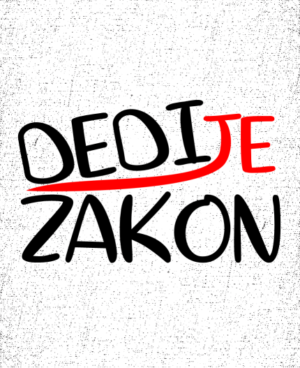 DEDI JE ZAKON - MAJICA ZA DEDKA