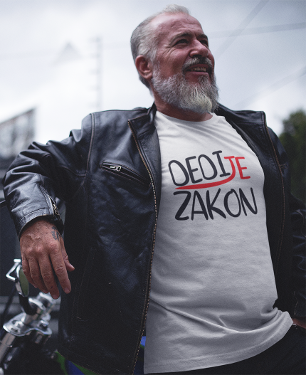 DEDI JE ZAKON - MAJICA ZA DEDKA