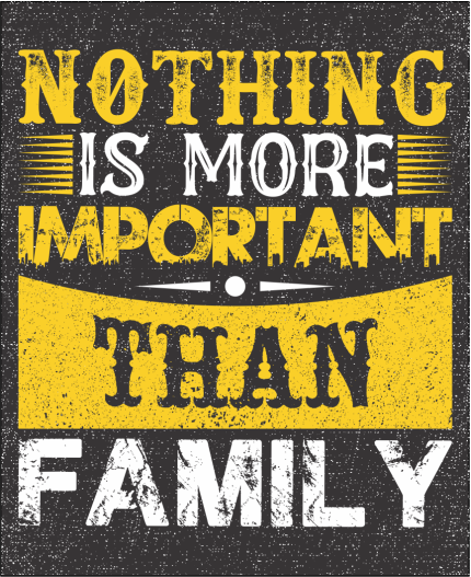 NOTHING IS MORE IMPORTANT THAN FAMILY - MAJICA ZA OČETA