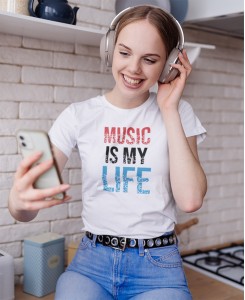 MUSIC IS MY LIFE - MAJICA ZA GLASBO