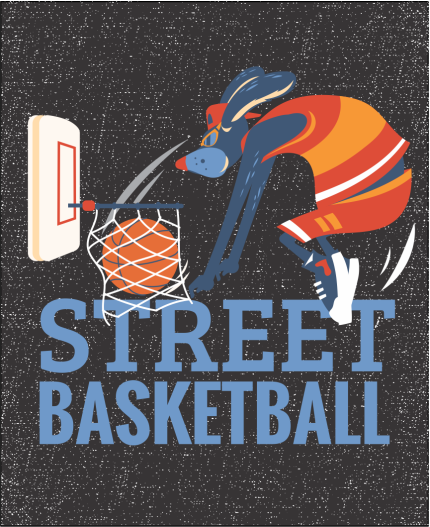 STREET BASKETBALL - MAJICA ZA KOŠARKO