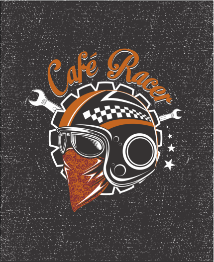 CAFE RACER - MAJICA ZA MOTORISTE