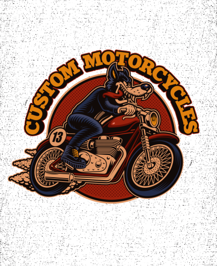 CUSTOM MOTORCYCLES - MAJICA ZA MOTORISTE