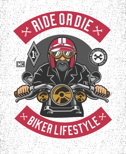 BIKER LIFESTYLE - MAJICA ZA MOTORISTE