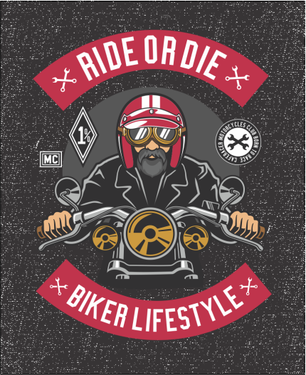 BIKER LIFESTYLE - MAJICA ZA MOTORISTE