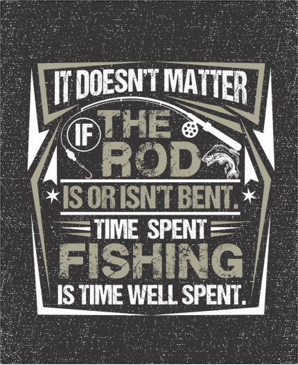 TIME SPENT FISHING - MAJICA ZA RIBOLOV