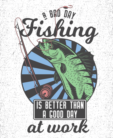 A BAD DAY FISHING... - MAJICA ZA RIBOLOV