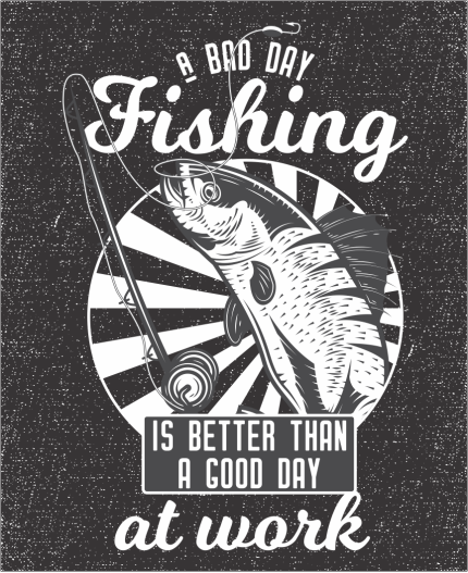 A BAD DAY FISHING... - MAJICA ZA RIBOLOV