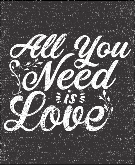 ALL YOU NEED IS LOVE - MAJICA ZA VALENTINOVO