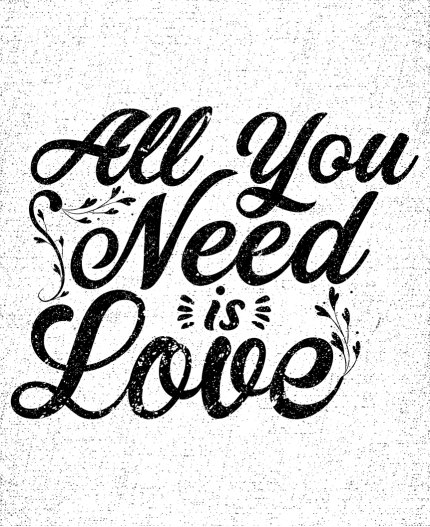 ALL YOU NEED IS LOVE - MAJICA ZA VALENTINOVO