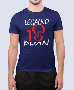 LEGALNO PIJAN 18 - MAJICA ZA 18 LET