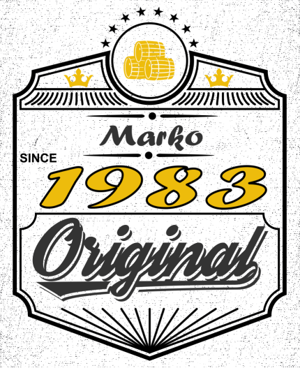 SINCE 1983 - MAJICA ZA 40 ROJSTNI DAN