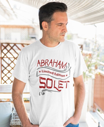 ABRAHAM LIMITED EDITION 50 LET- MAJICA ZA 50 ROJSTNI DAN