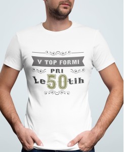 V TOP FORMI PRI 50 - MAJICA ZA 50 ROJSTNI DAN