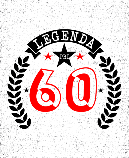 LEGENDA PRI 60 - MAJICA ZA 60 LET