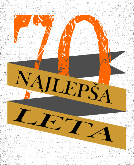 70 NAJLEPŠA LETA - MAJICA ZA 70 LET