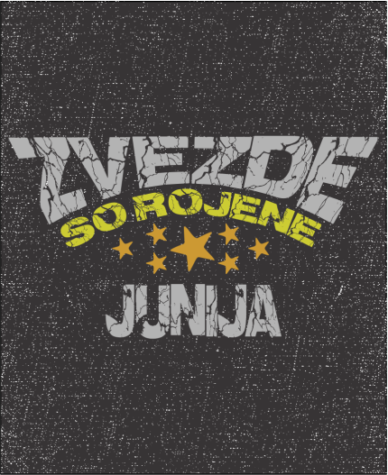 ZVEZDE SO ROJENE JUNIJA - MAJICA ZA ROJSTNI DAN